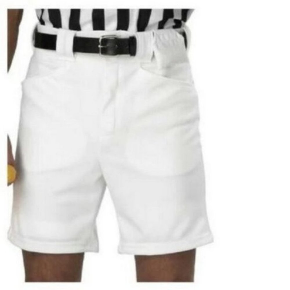 NEW 4XL UMPIRE REFEREE OFFICIAL GYM COACH SHORTS